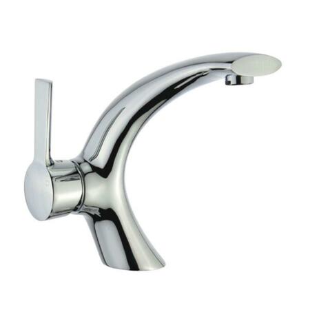 LEGION FURNITURE 7.25 x 4 x 2 in. UPC Faucet with Drain, Polished Chrome ZL10165T2-PC